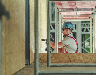 Construction workers face harm due to having to work.
