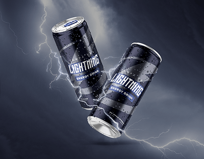 NHL Tampa Bay Lighting - Energy Drink Concept