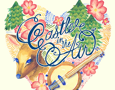 Castle in the Air - Music Festival Poster