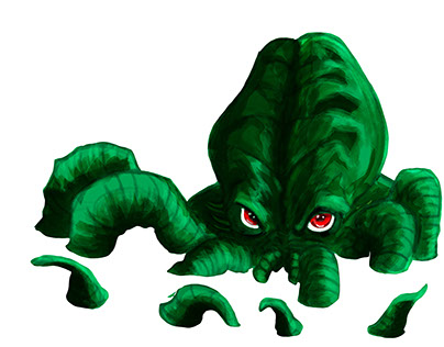 Cthulu stage 1 paint
