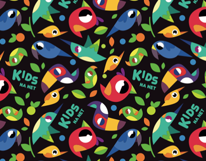 Kids na Net | pattern design