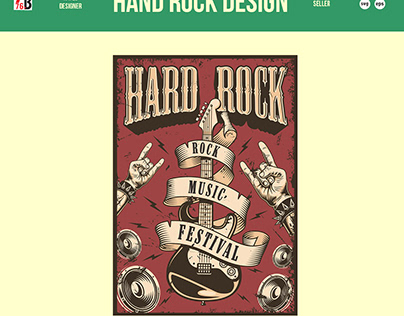 hard rock music design