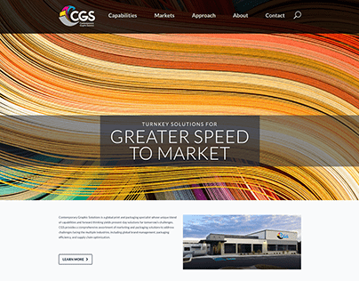 Contemporary Graphic Solutions Rebranding to CGS