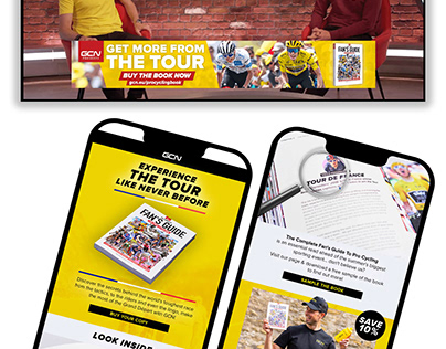 Tour de France campaign for Cycling Book