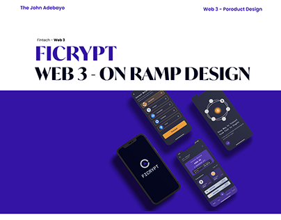 Ficrypt - Web 3 On-Ramp Design