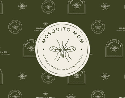 Mosquito Mom Brand Identity Design