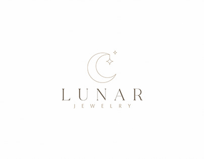 Lunar Jewelry Logo Design & Branding Design