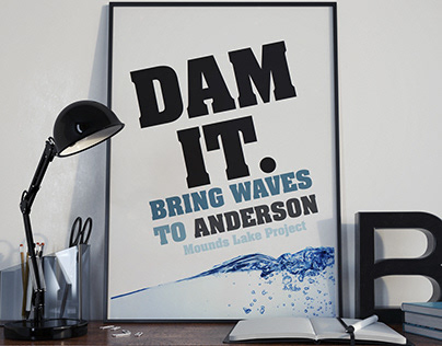 Dam Poster Design