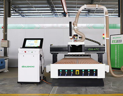 ATC CNC Router with Auto Tool Changer