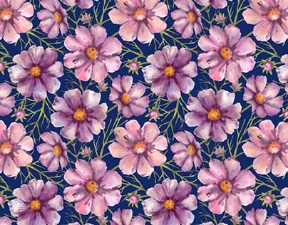 Floral Patterns For Textile