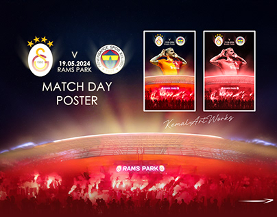 Galatasaray Match Day Poster