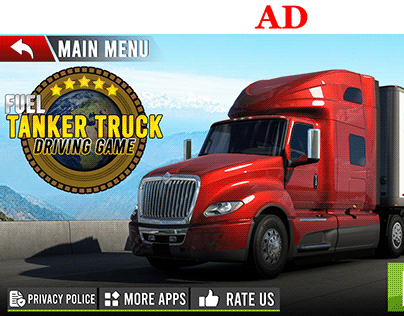 Fuel Tanker Truck Driving Game
