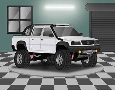 Lifted Truck -TATA 207EX 4WD