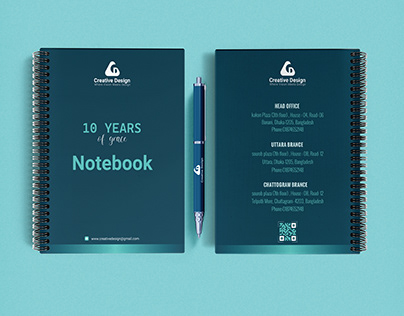 Brand Notebook & Pen Design