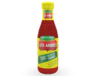 Modelado básico, salsa de tomate LOS ANDES
