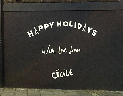 2019 Etre Cecile Christmas Wall