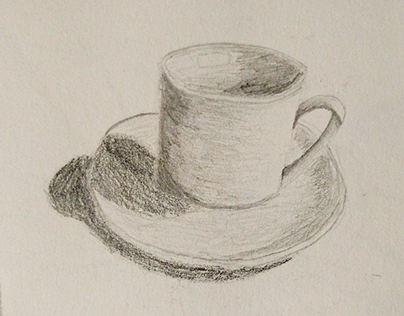 Espresso cup sketch