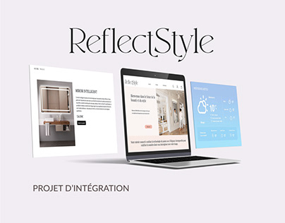 ReflectStyle: Projet d'intégration HTML/CSS