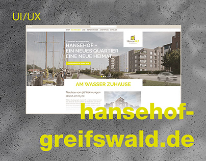 UI/UX Design hansehof-greifswald.de