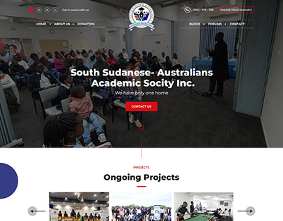 SSAS-Website--Home page