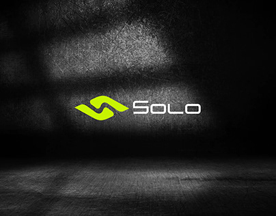 solo fitness gym Branding and visual identity