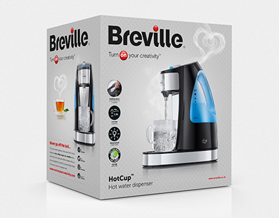 Breville brand identity and packaging