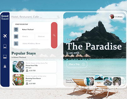 The Paradise UI Design