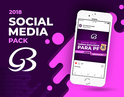 Português com Geine Branco Social Media Pack