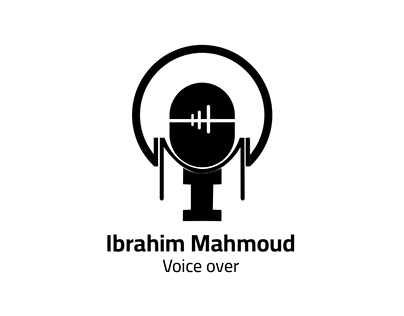 Ibrahim Mahmoud voice over artist brand design