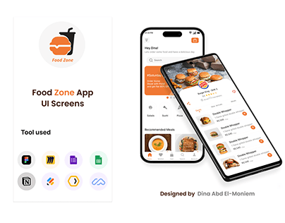 UI Screen - FoodZone App