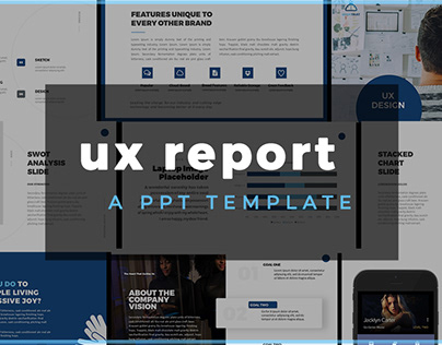 UX Product Design and Research Report for PowerPoint