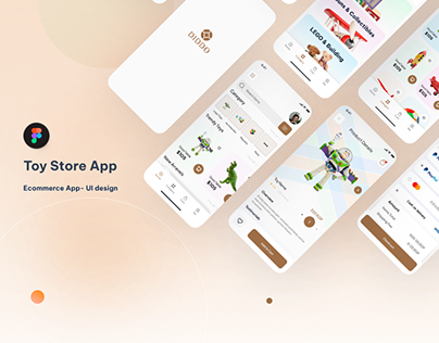 Toy store app (DiDDo) - UI Design
