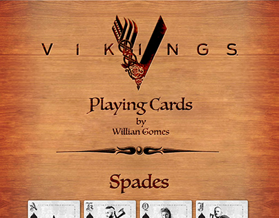Vikings Playing Cards - 2017