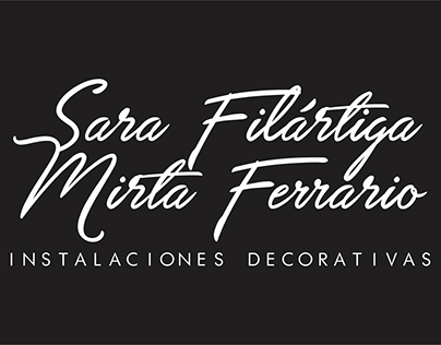 Logo Design Mirta Ferrario y Sara Filártiga