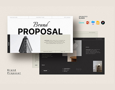 Proposal Projects | Photos, videos, logos, illustrations and branding on  Behance