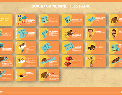 Board Game NINE TILES PANIC