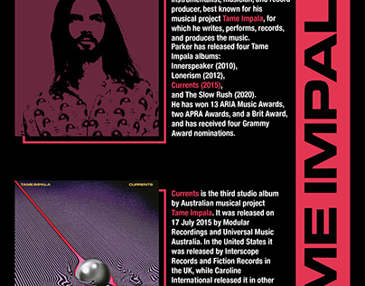 CURRENTS TAME IMPALA POSTER