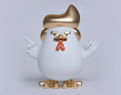 Year of the Rooster // Trump Chicken