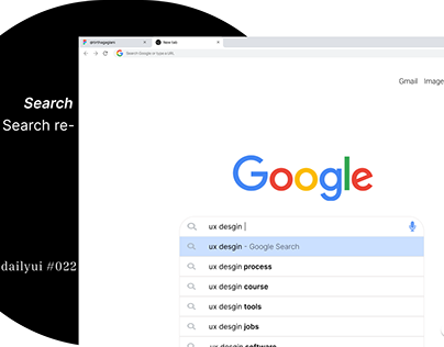 Search (Google Search re- design) #dailyui #022