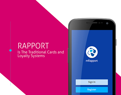 m-Rapport App Design for Android