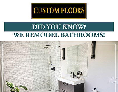 Custom Floors Bath Email