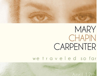 Mary Chapin Carpenter | Tour Admat