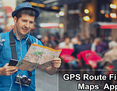 GPS Navigation And Route Finder App