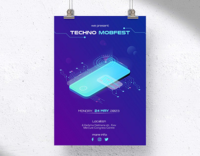 Poster for techno mobfest