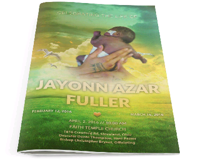 Jayonn Fuller Memorial Service Program