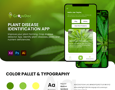 Plant disease identification app