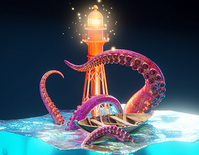 Deep Sea Monster - 3D Project Vol 1