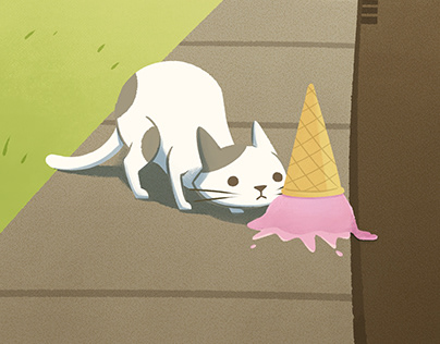 Cat themed illustrations