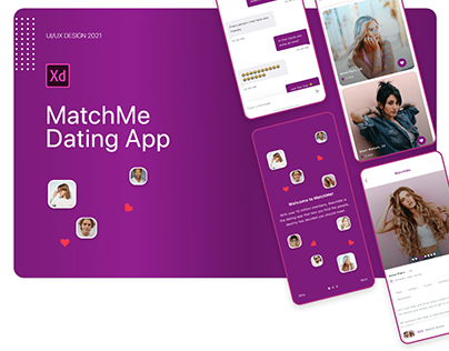 MatchMe - Dating App Design