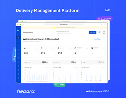 Hepard / Delivery Management Platform | WebApp